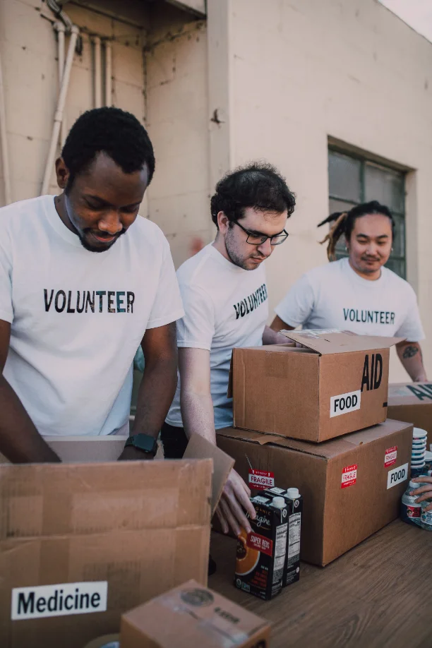 Community outreach event at a church