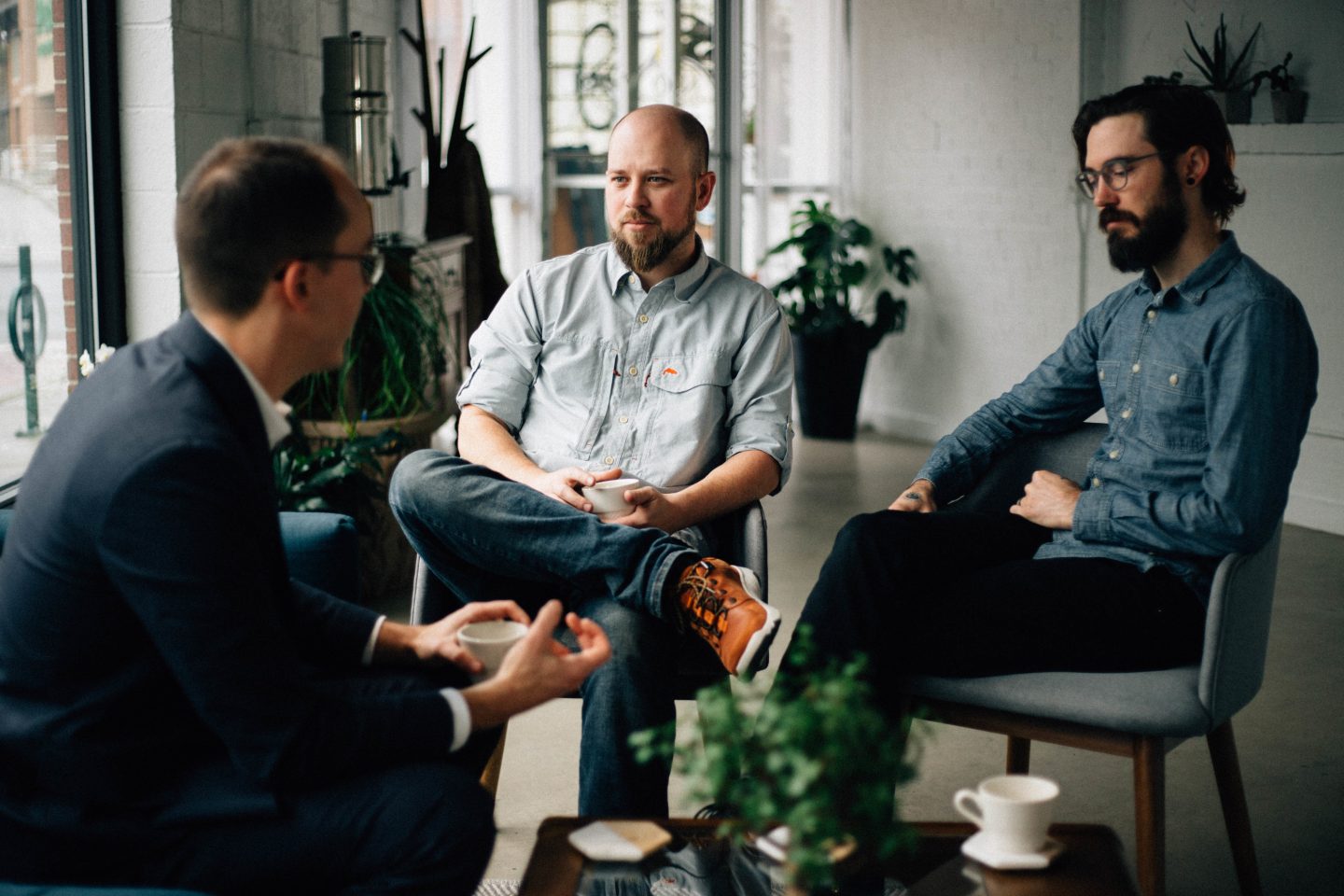 Ministry Insurance Advisor meeting with a client