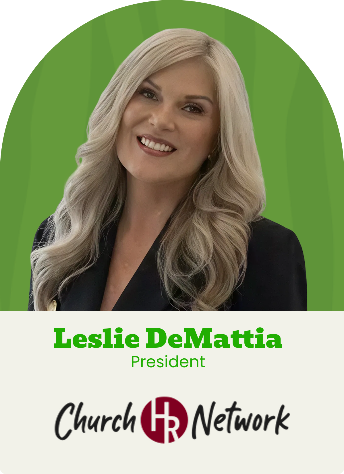 Leslie DeMattia President ChurchHRNetwork